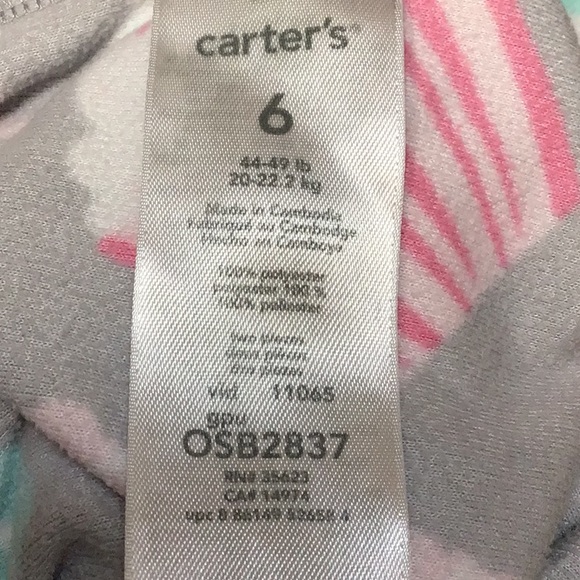 CUPCAKE PAJAMA BOTTOMS RUFFLE HEM Sz6 - Picture 4 of 4